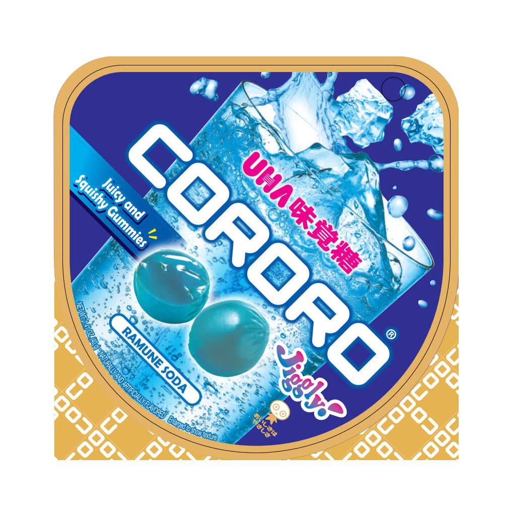 UHA MIKAKUTO CORORO RAMUNE SODA 12/6/1.41 OZ