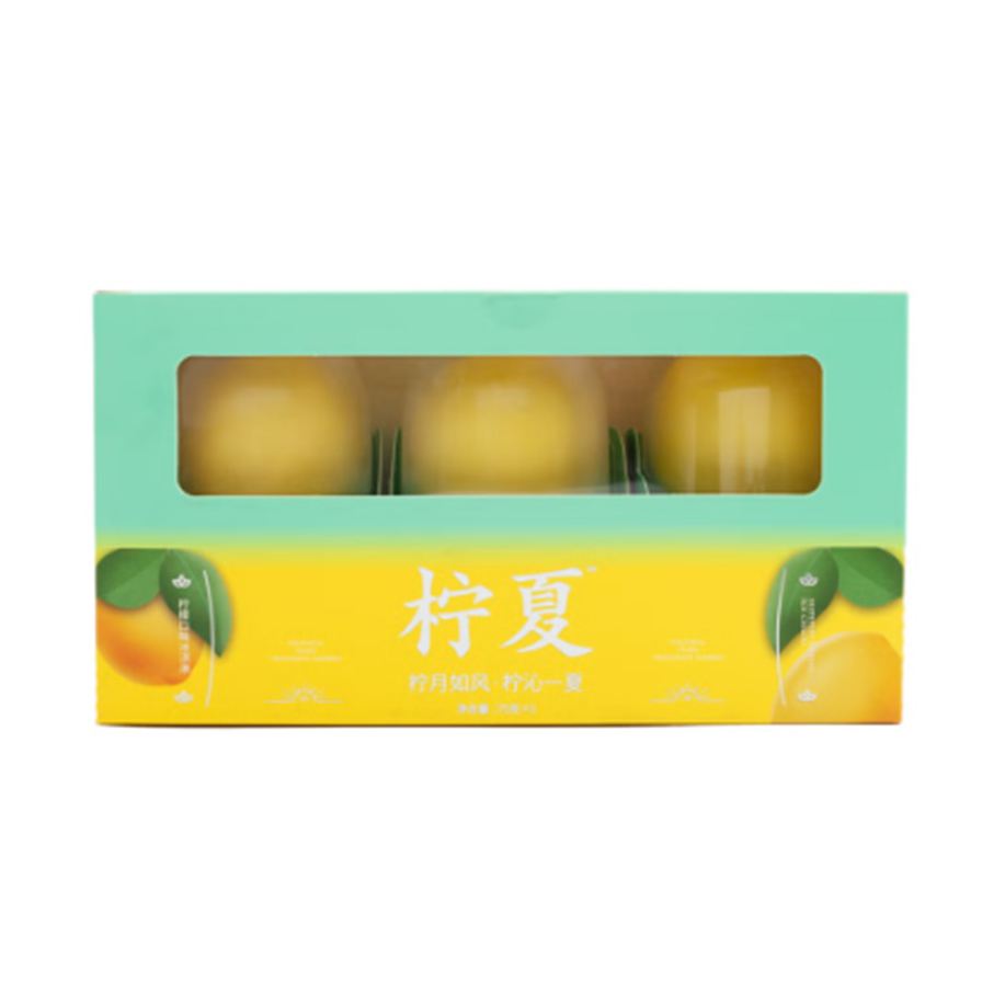FOREST FOOD HONG QI LEMON FLAVOR ICE CREAM 3P 8/7.94 OZ