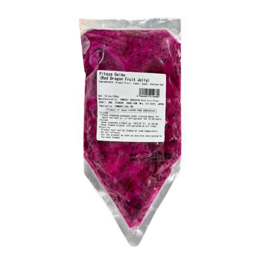 YAMADAI PITAYA GELEE RED DRAGON FRUIT JELLY 4/10/10.50 OZ