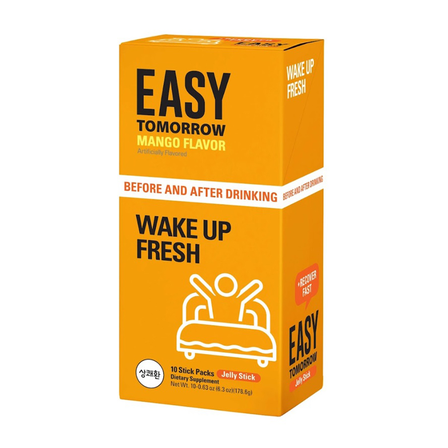 EASY TOMORROW MANGO FLAVOR JELLY STICK 10P 12/6.30 OZ