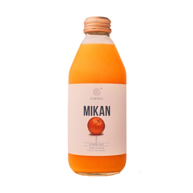 KIMINO SPARKLING MIKAN ORNAGE JUICE  12/8.45 FZ