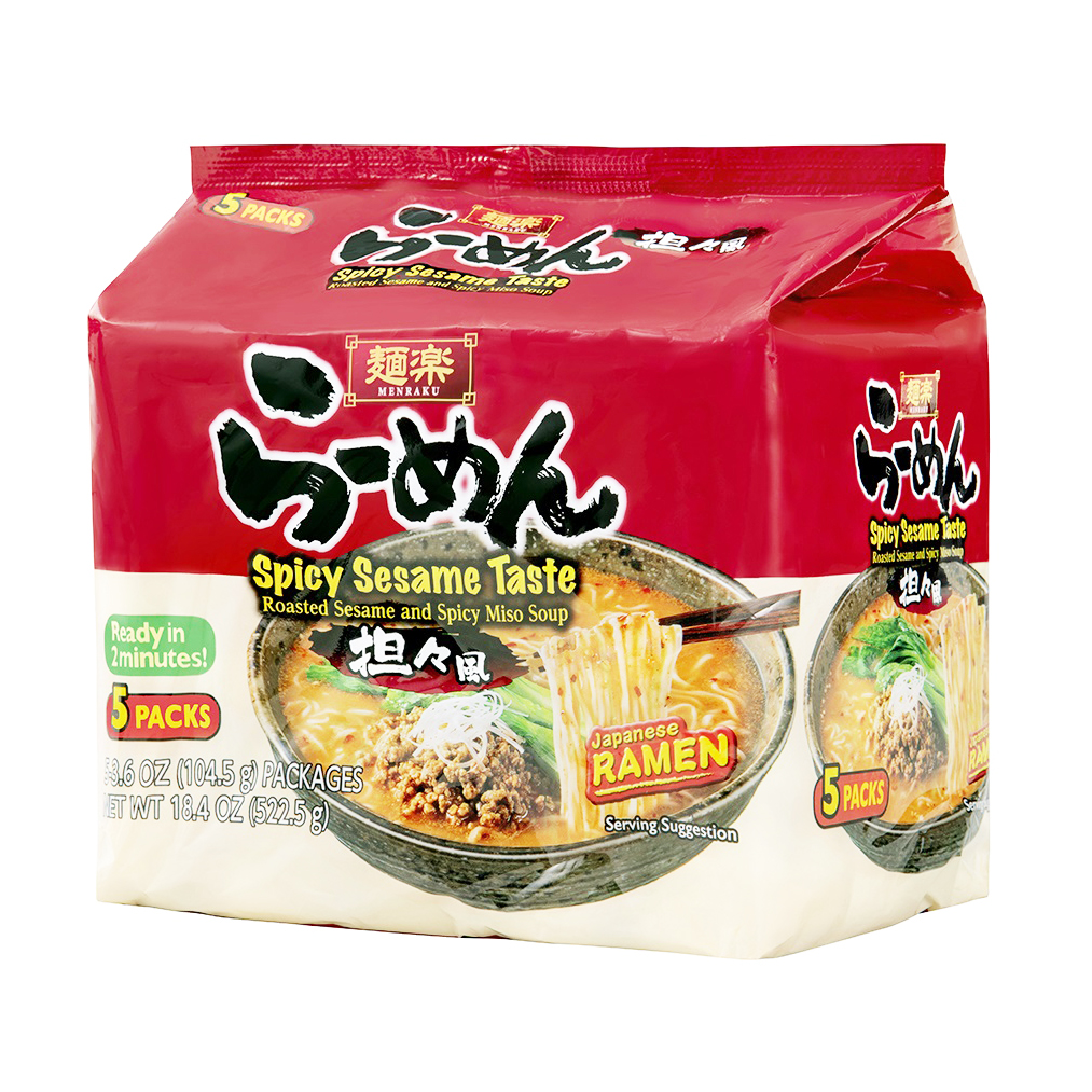 HIKARI MENRAKU SPICY SESAME TASTE 5P 6/18.40 OZ