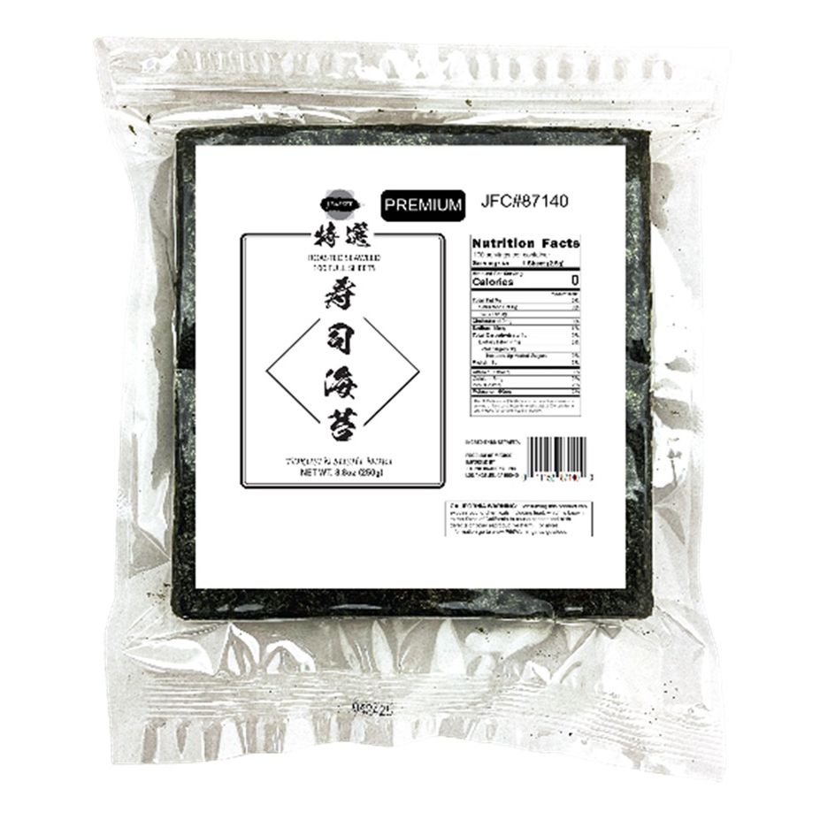 J-BASKET SUSHI NORI PREMIUM M FULL   5/100 SHT