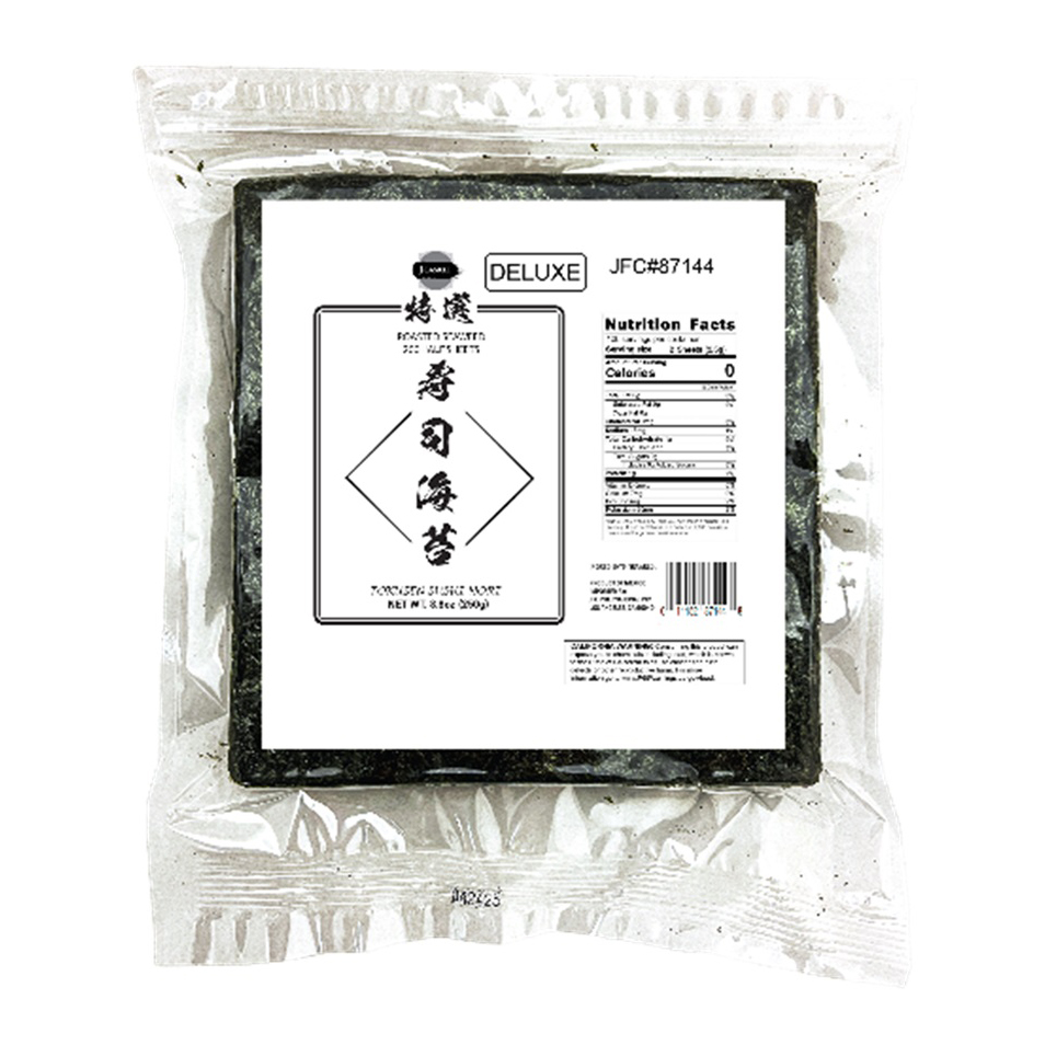 J-BASKET SUSHI NORI DELUXE M HALF    5/200 SHT