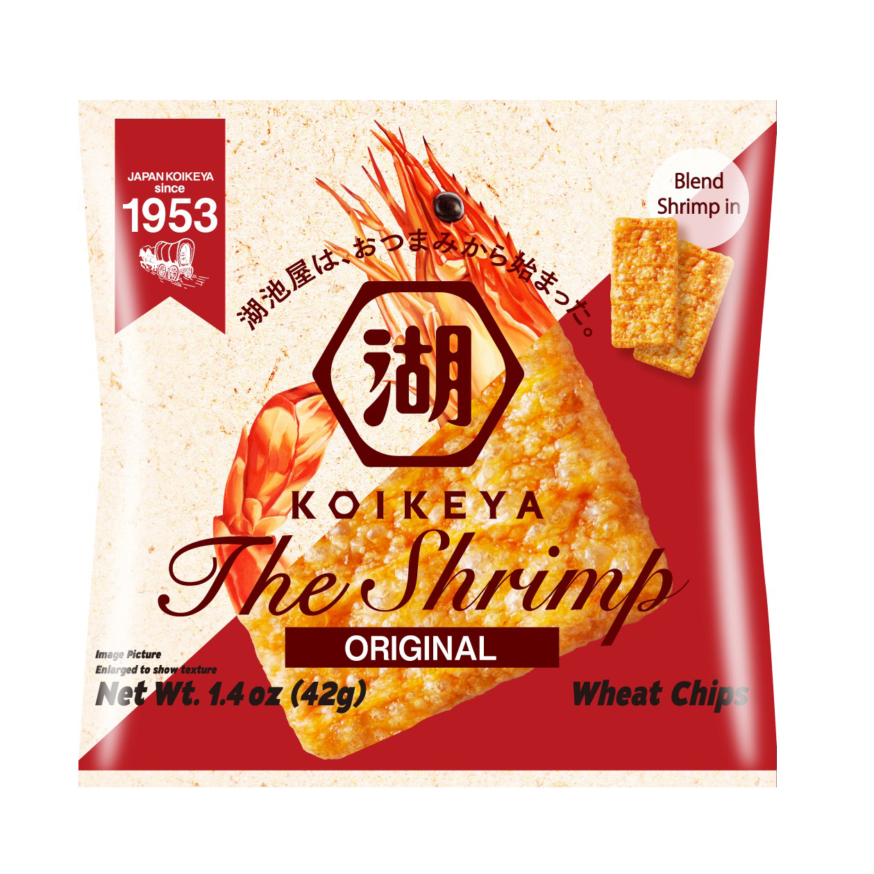 KOIKEYA THE SHRIMP ORIGINAL   12/1.40 OZ