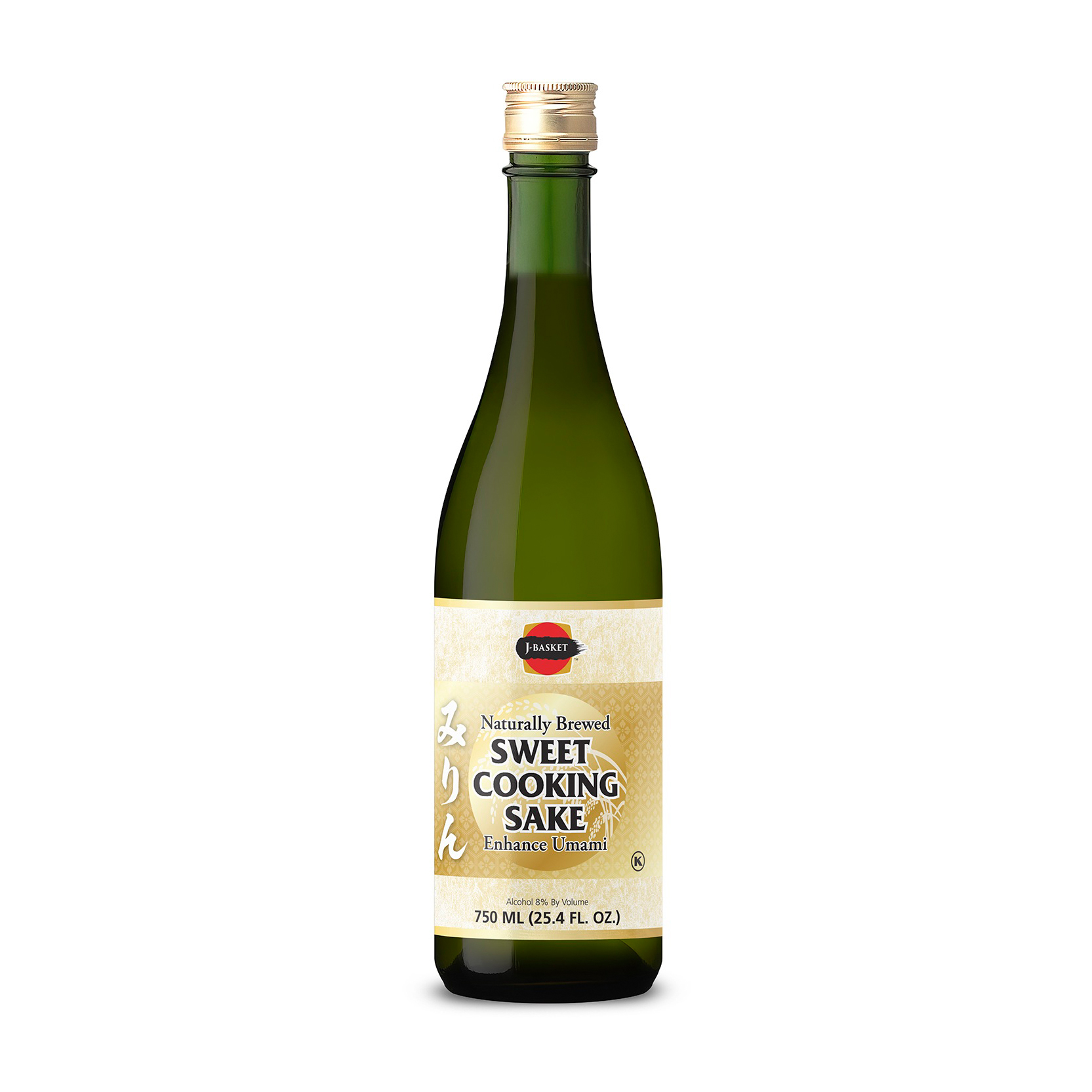 J-BASKET MIRIN SWEET COOKING SAKE ENHANCE UMAMI        12/750 ML