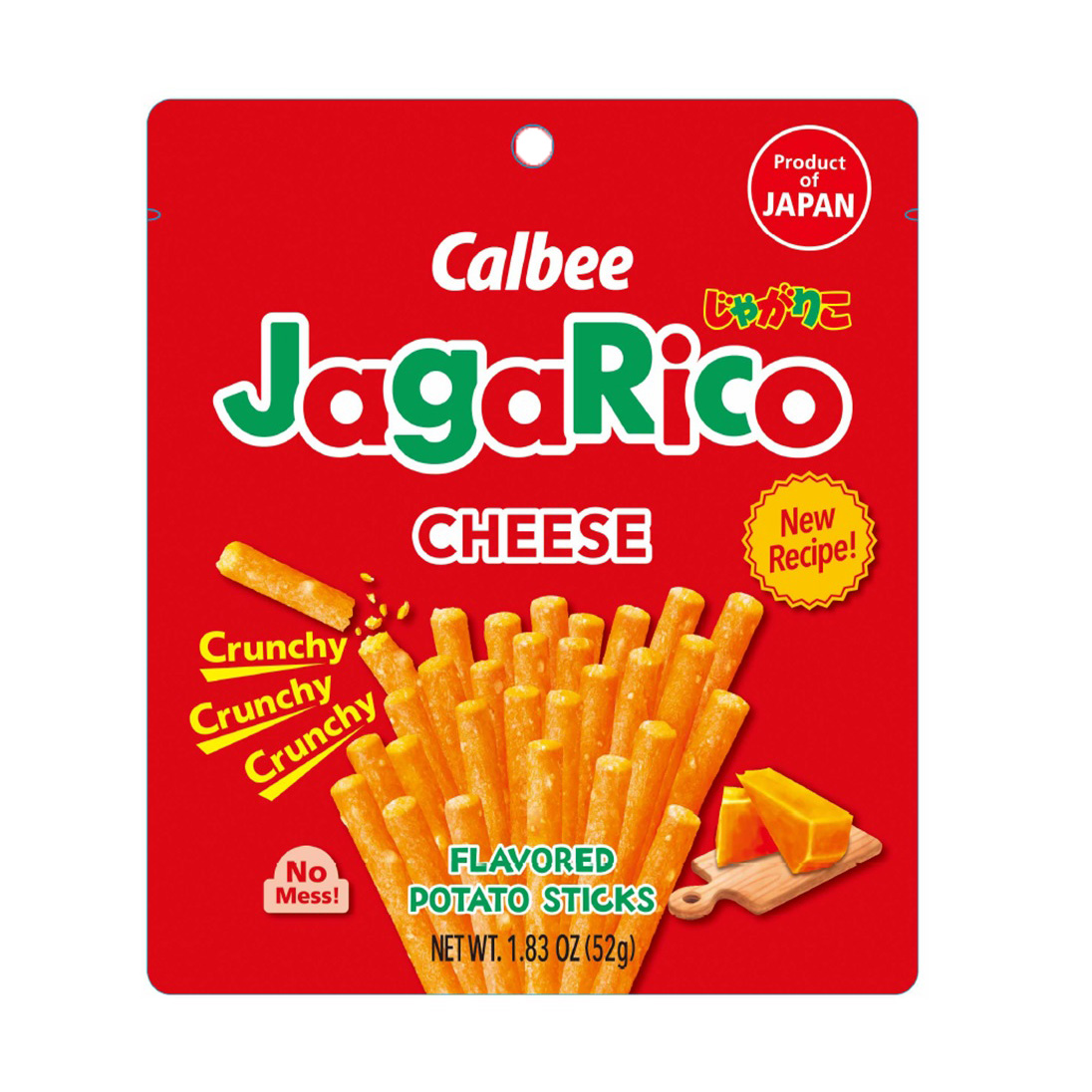 CALBEE JAGARICO CHEESE        12/1.83 OZ