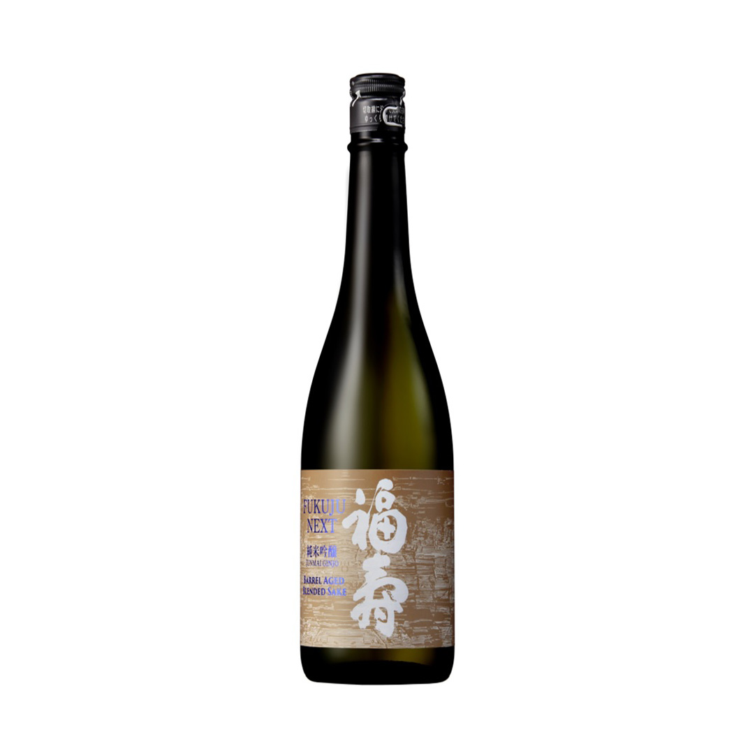 FUKUJU NEXT JGJ SAKE BARREL AGED BLENDED   12/720 ML