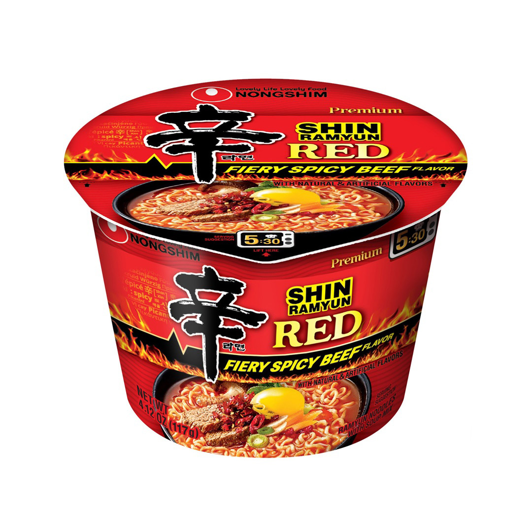 NONG SHIM BIG BOWL SHIN RED          6/4.12 OZ
