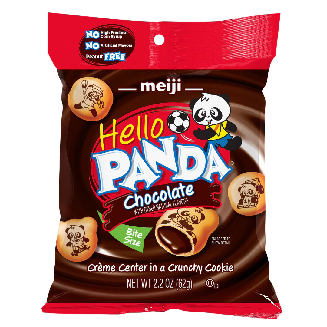 MEIJI HELLO PANDA CHOCOLATE  4/6/2.20 OZ