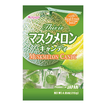 KASUGAI MUSK MELON CANDY    2/12/4.05 OZ