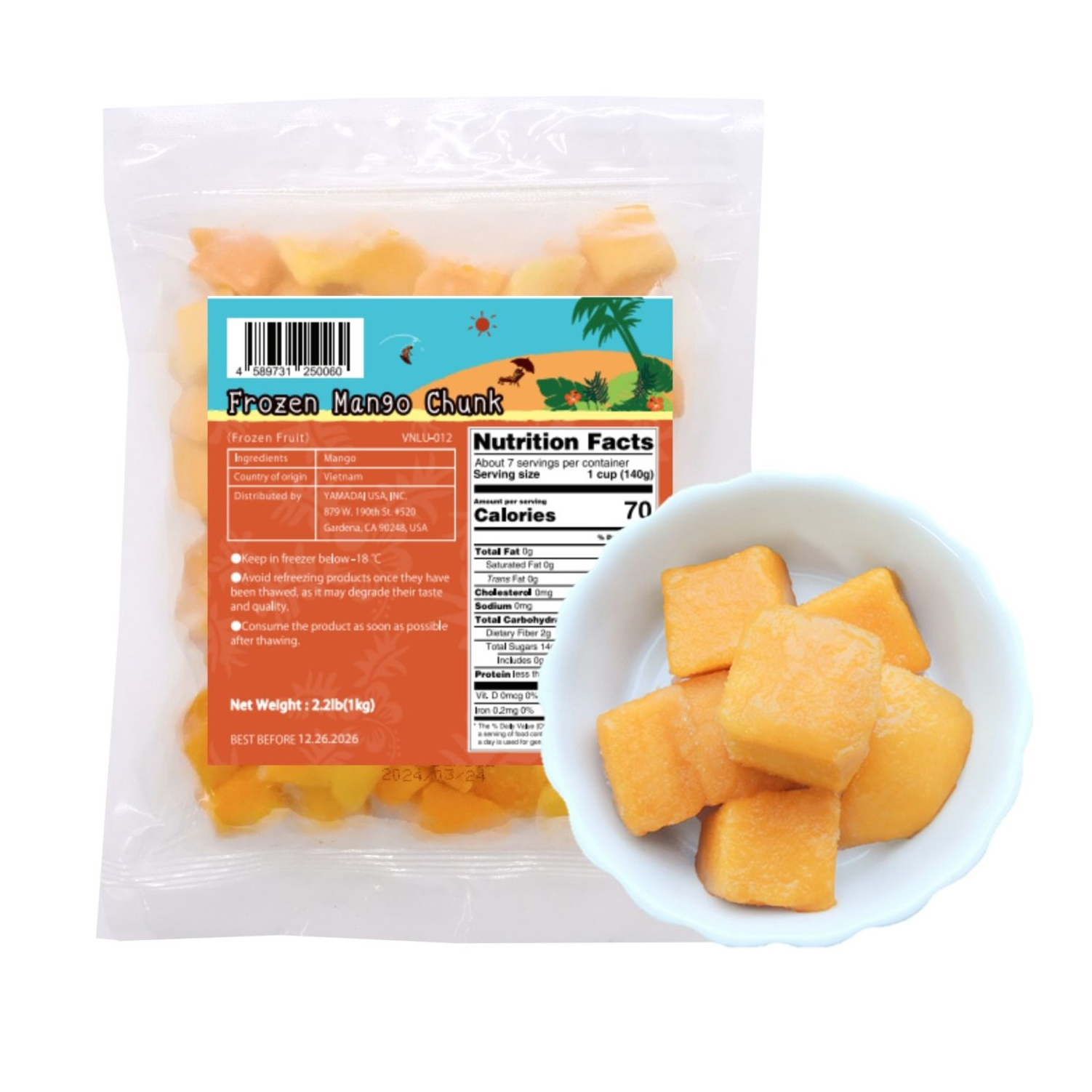 YAMADAI MANGO CHUNK            10/2.20 #