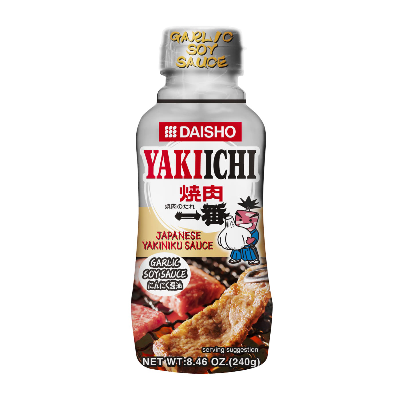 DAISHO YAKIICHI YAKINIKU SAUCE GARLIC SOY SAUCE 2/10/8.46 OZ