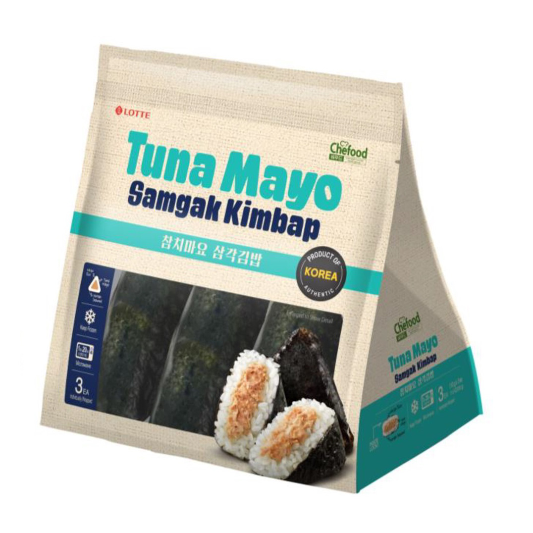 LOTTE TUNA MAYO SAMGAK KIMBAP 3P 14/11.60 OZ