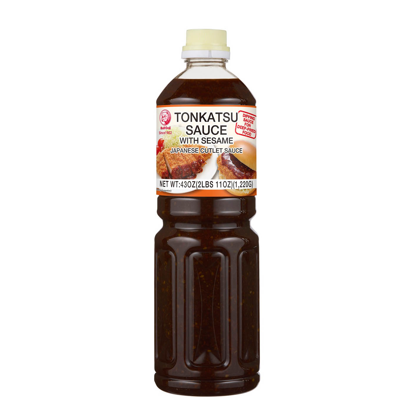 BULLDOG TONKATSU SAUCE WITH SESAME12/43.00 OZ