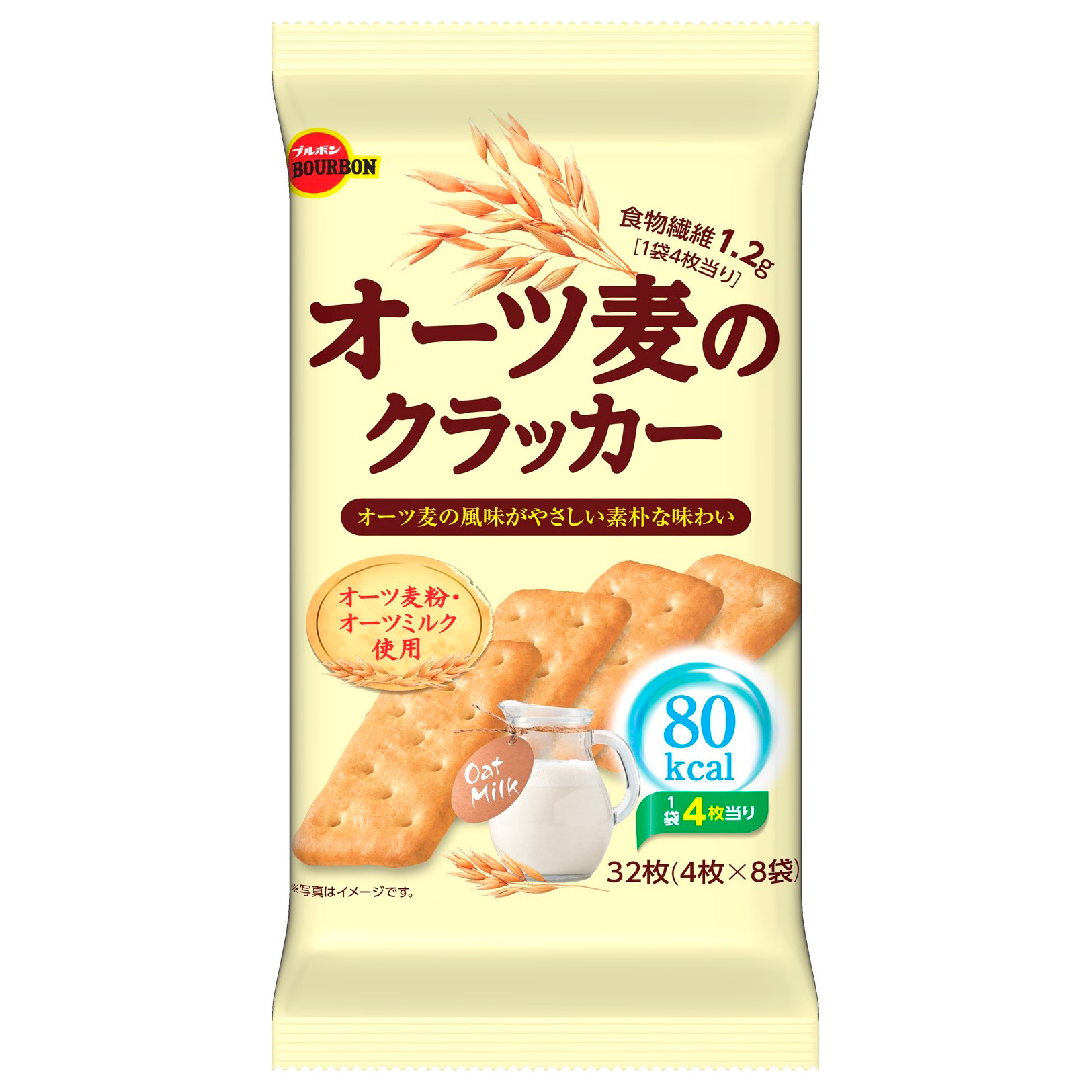 BBN OAT MUGI CRACKER 8P      4/6/4.79 OZ