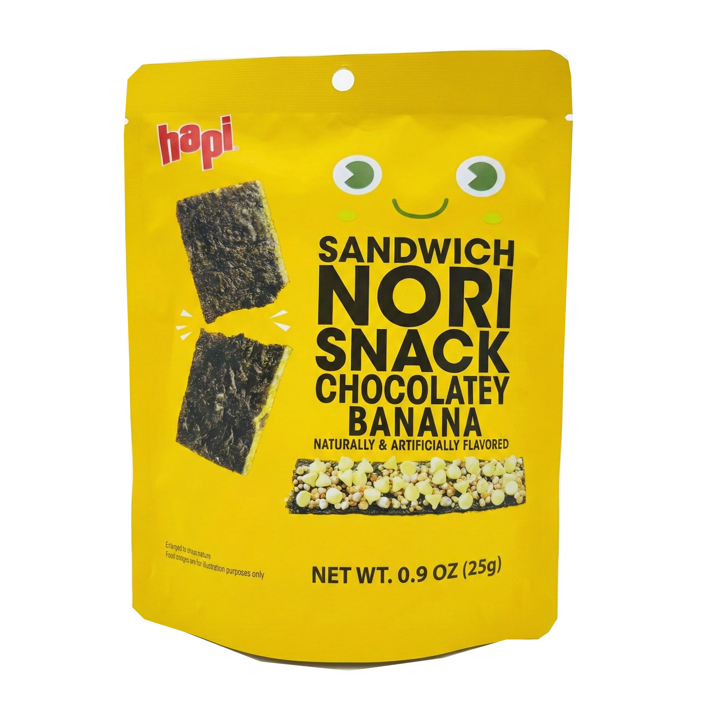 HAPI SANDWICH NORI SEAWEED SNACK CHOCOLATEY BANANA 2/10/0.90 OZ