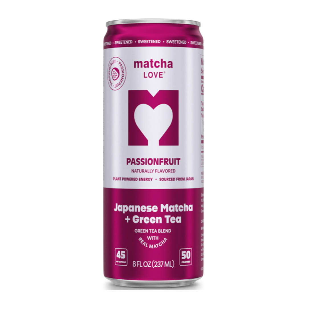 ITOEN MATCHA LOVE SWEETENED PASSION FRUIT MATCHA + GREEN TEA 12/8.00 FZ