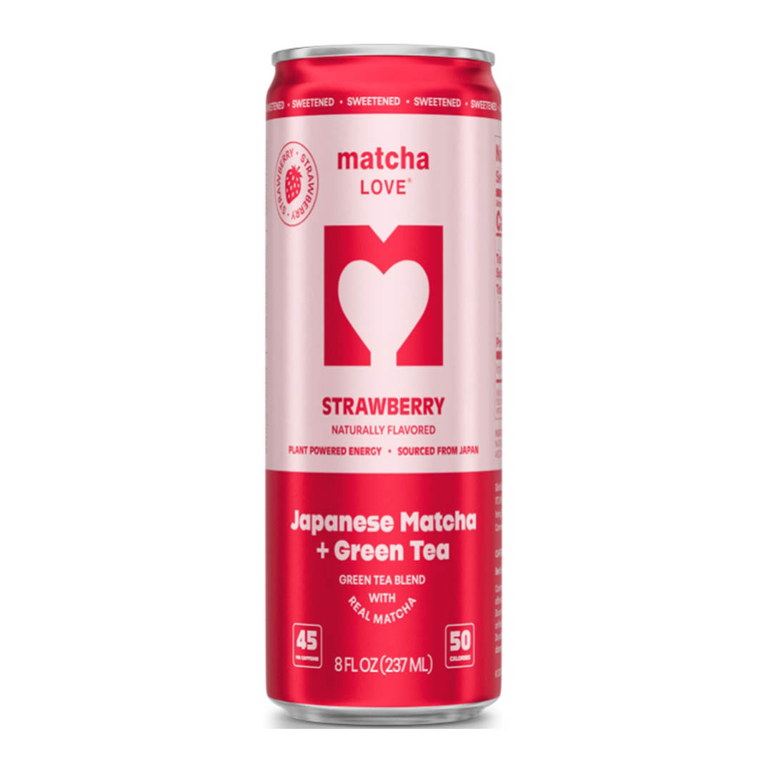 ITOEN MATCHA LOVE SWEETENED STRAWBERRY MATCHA + GREEN TEA  12/8.00 FZ