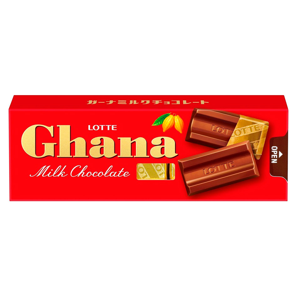 LOTTE GHANA SLIM PACK 10P  12/10/1.41 OZ