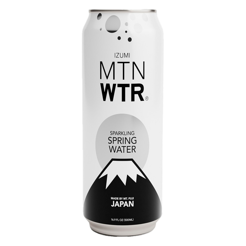 IZUMI MTN WTR SPARKLING SPRING WATER CAN 8/16.90 FZ