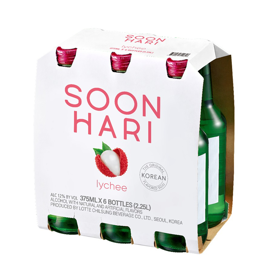 SOON HARI LYCHEE (SOJU)       4/6/375 ML