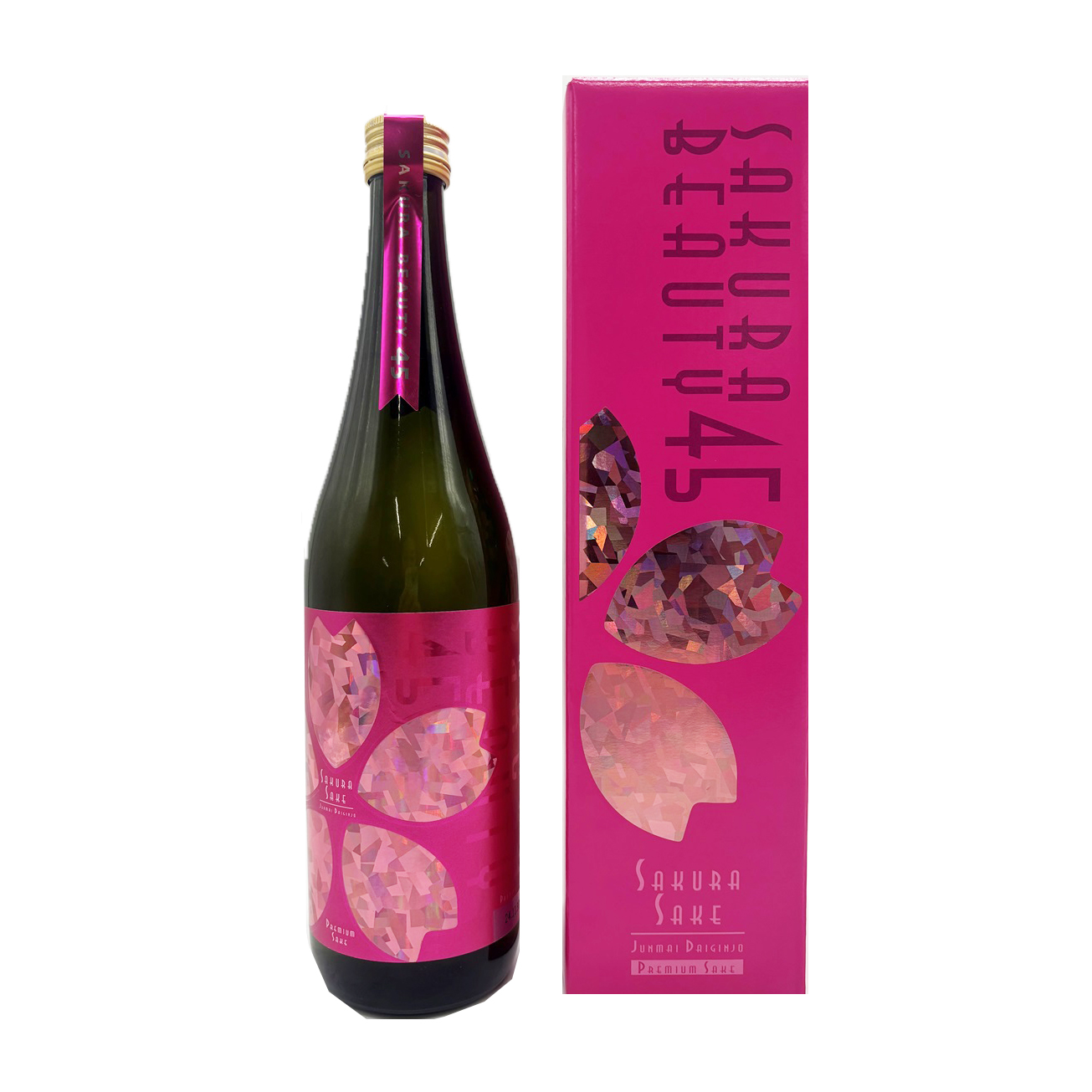 OZEKI SAKURA BEAUTY 45 JUNMAI DAIGINJO SAKE WITH BOX * 6/720 ML