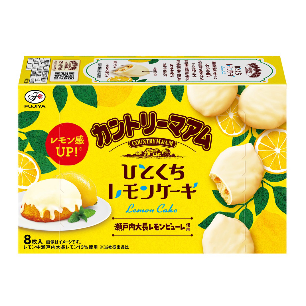 FUJIYA COUNTRY MAAM LEMON CAKE 8P 12/5/2.17 OZ