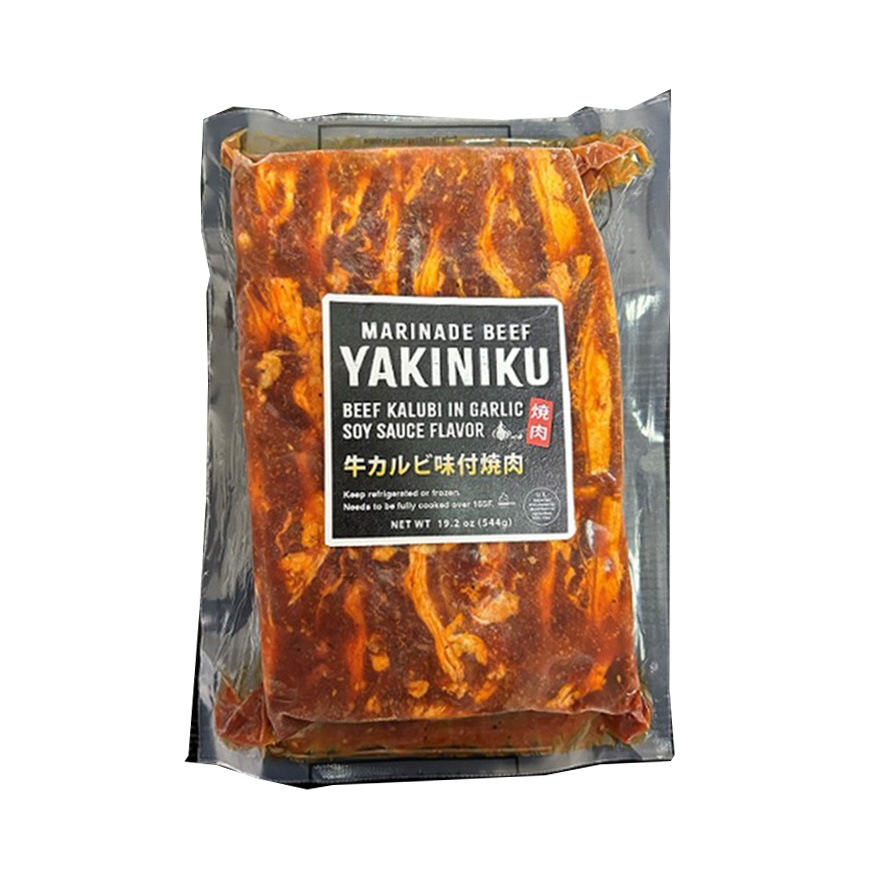 UBF MARINATED YAKINIKU BEEF IN GARLIC SOY SAUCE FLAVOR 16/1.20 #