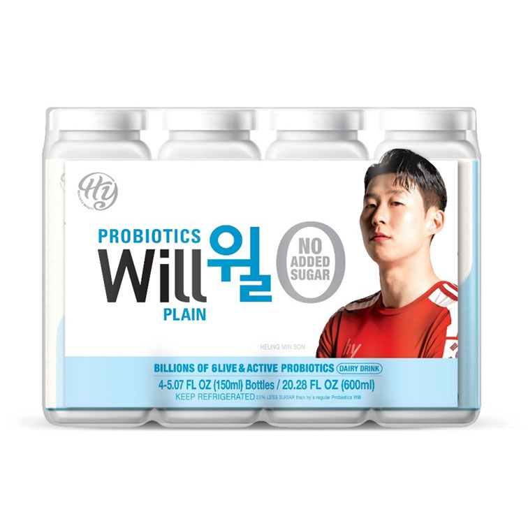 HY PROBIOTICS DAIRY DRINK WILL NO ADDED SUGAR 10/4P/5.07 FZ