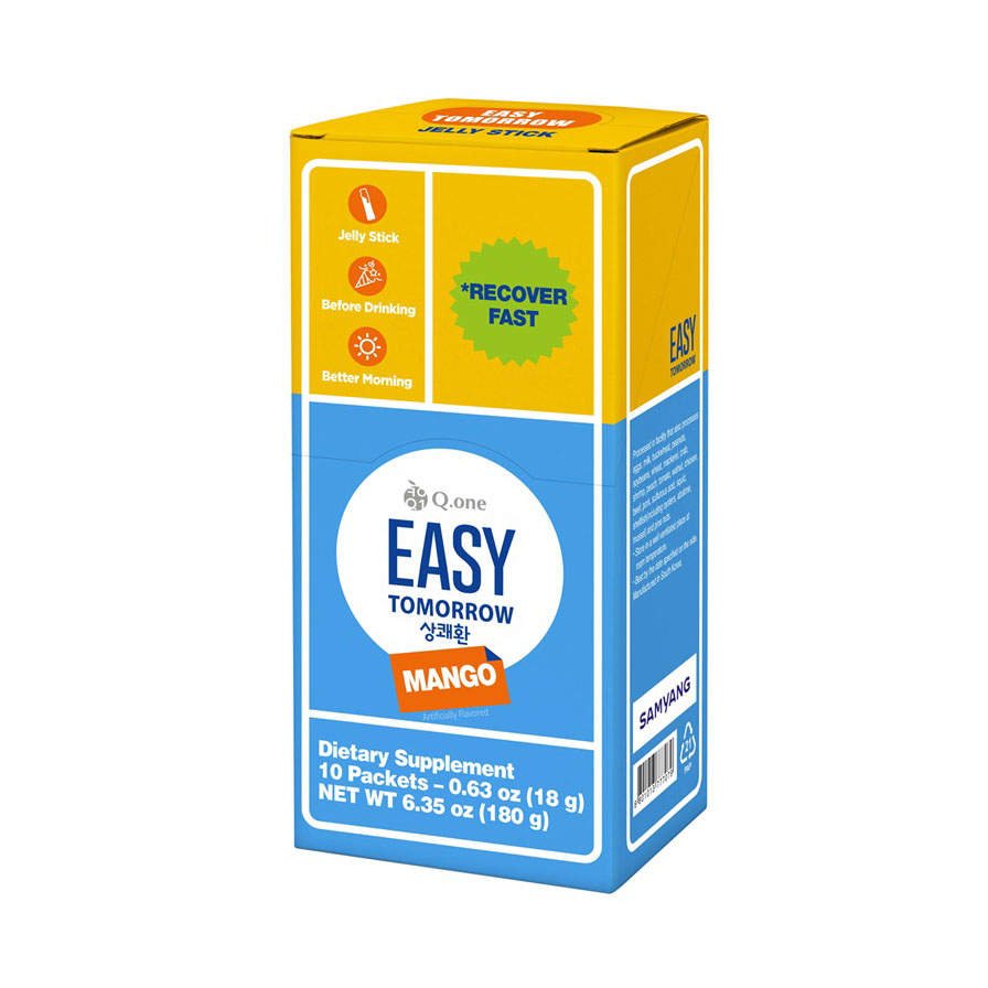 EASY TOMORROW MANGO FLAVOR JELLY STICK 10P 12/6.35 OZ