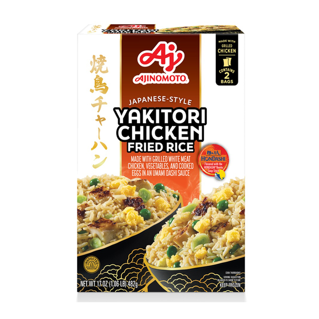 AJINOMOTO JAPANESE STYLE YAKITORI CHICKEN FRIED RICE 2P 8/17.00 OZ