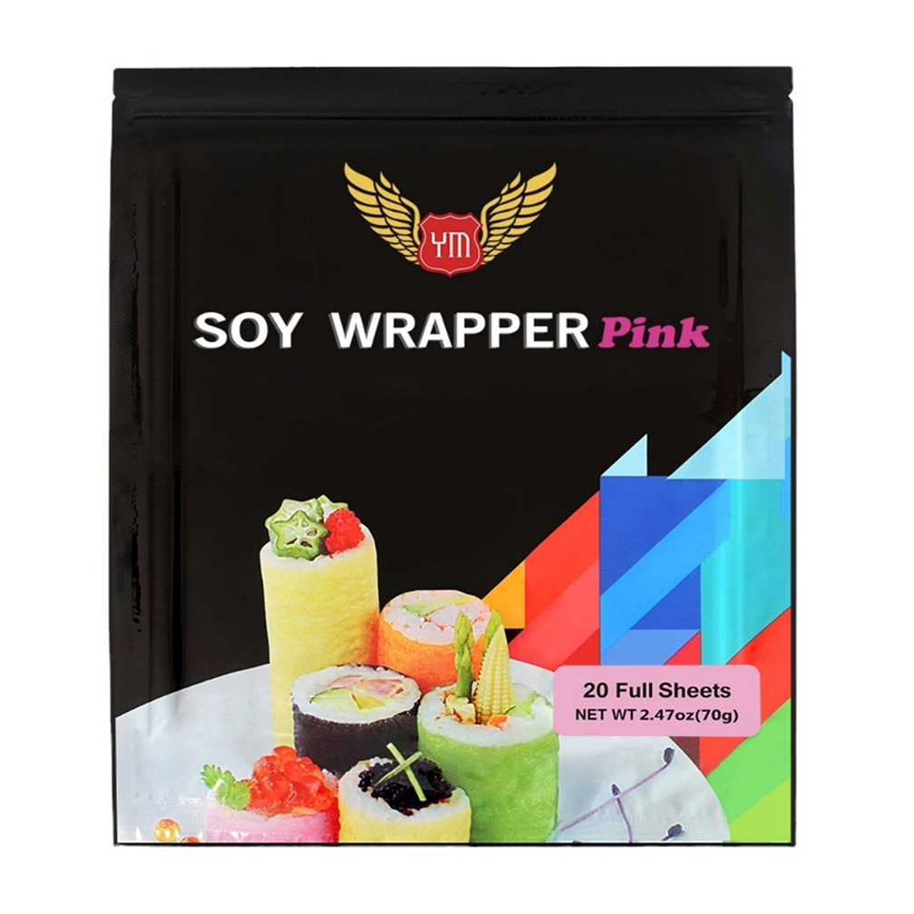 YM SOY WRAPPER PINK FULL       20/20 SHT