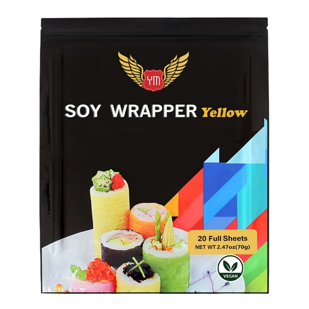 YM SOY WRAPPER YELLOW FULL     20/20 SHT