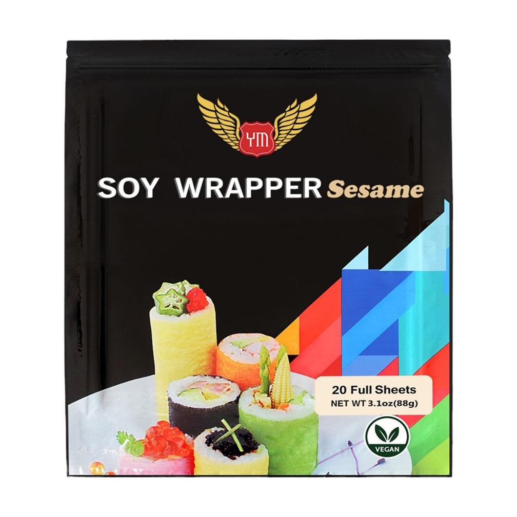 YM SOY WRAPPER SESAME FULL     20/20 SHT