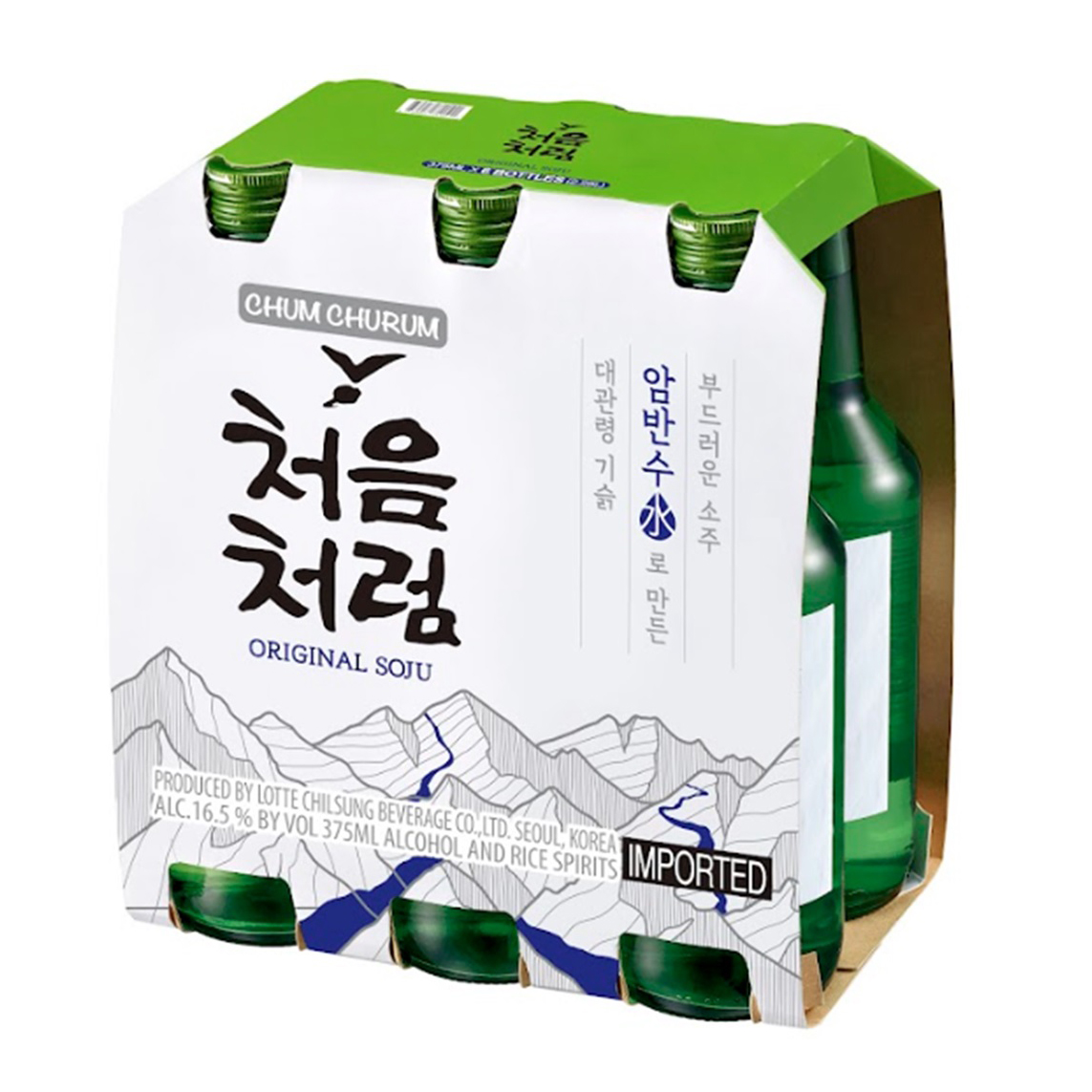 CHUM CHURUM ORIGINAL (SOJU)   4/6/375 ML