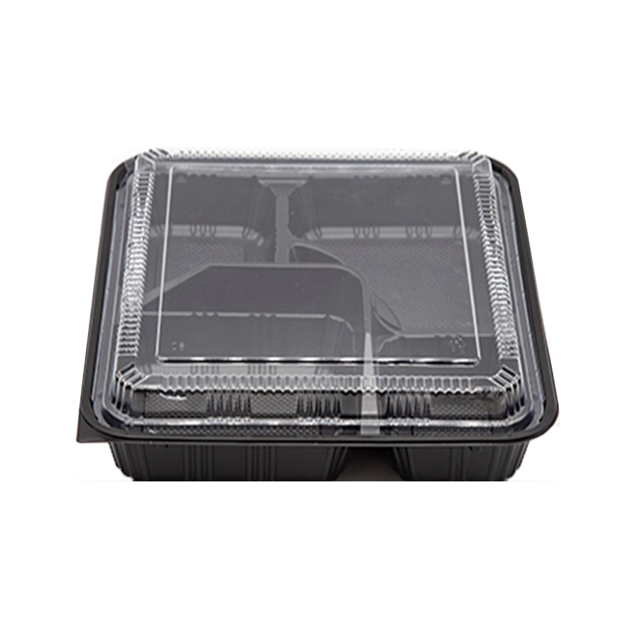 STI STI-307 BENTO BOX 5 COMPARTMENTS WITH LID R5   2/50 PC