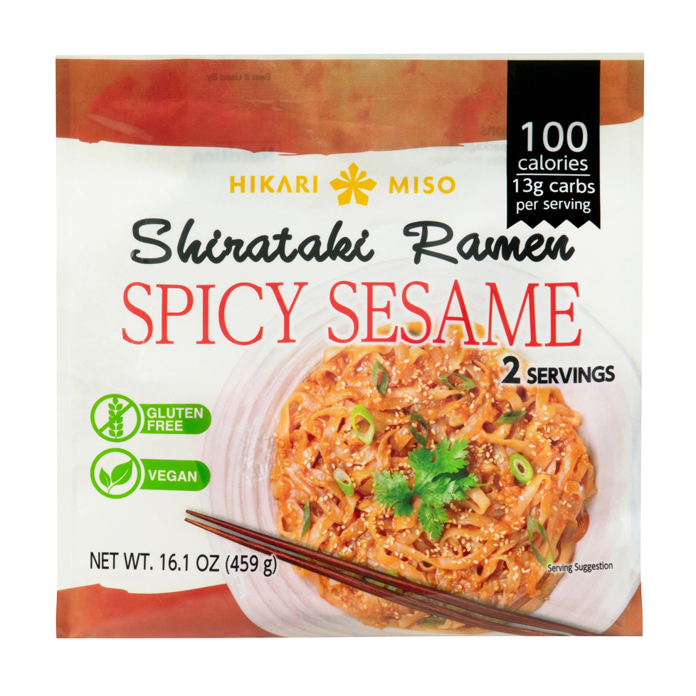 HIKARI SHIRATAKI RAMEN SPICY SESAME 2P 6/16.10 OZ