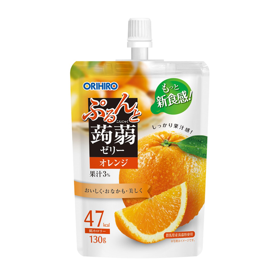 ORIHIRO KONJAC JELLY ORANGE  6/8/4.58 OZ