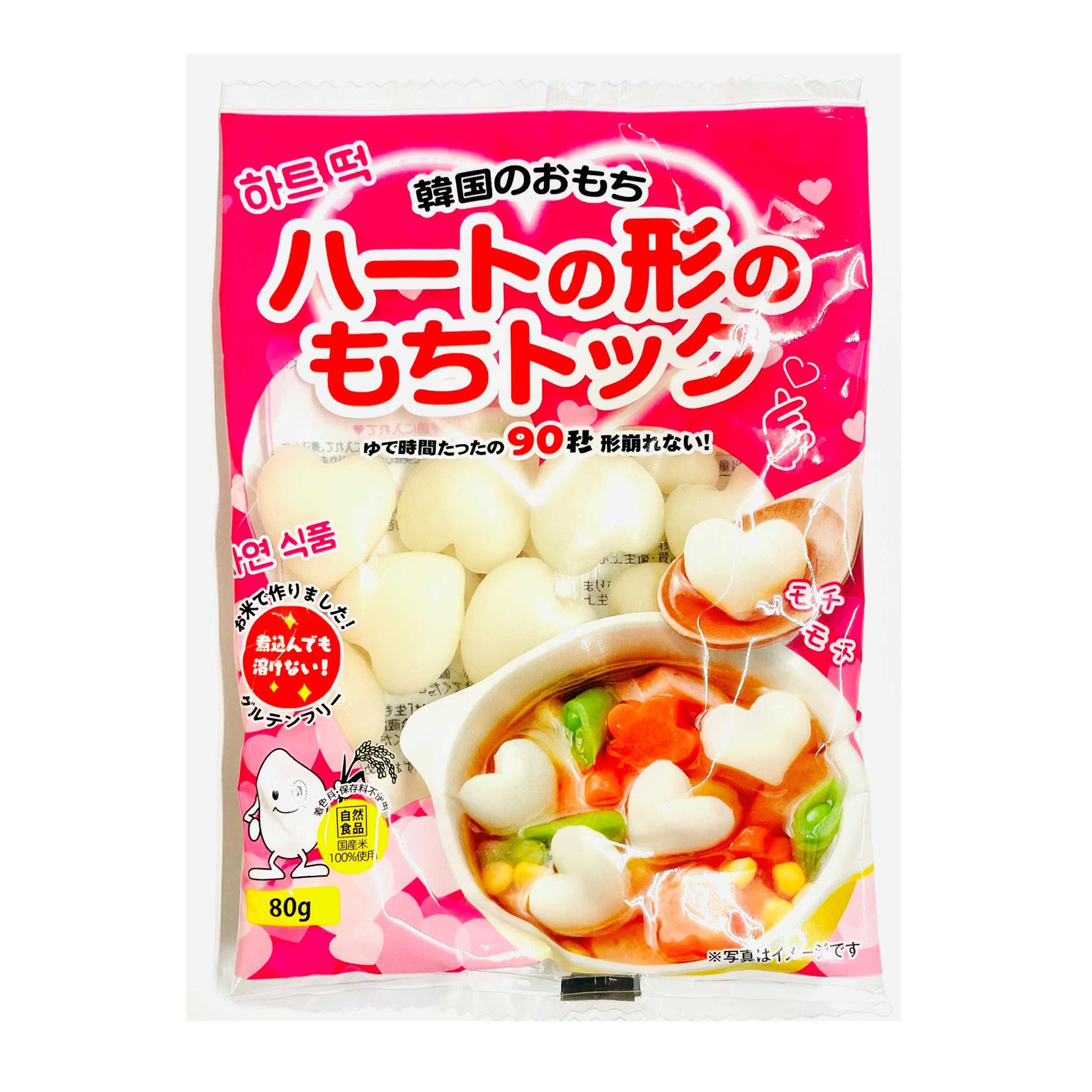 DAISHIN HEART SHAPE MOCHI TOKKU 24/2.82 OZ
