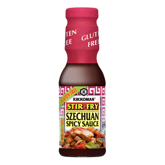 KIKKOMAN GLUTEN FREE STIR FRY SZECHUAN SPICY SAUCE  6/12.10 OZ