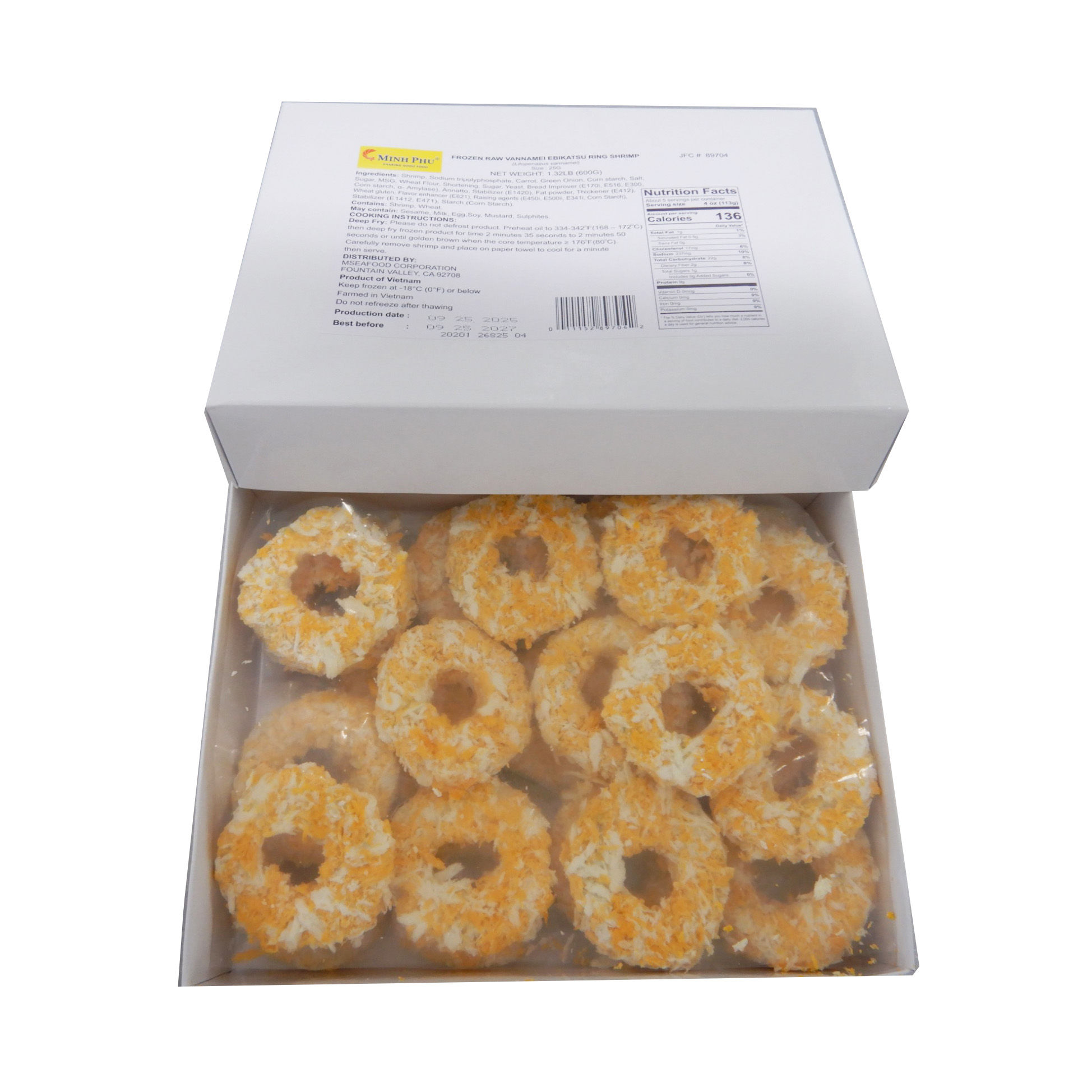 MINH PHU RAW EBI SHRIMP KATSU RING     10/24 PC