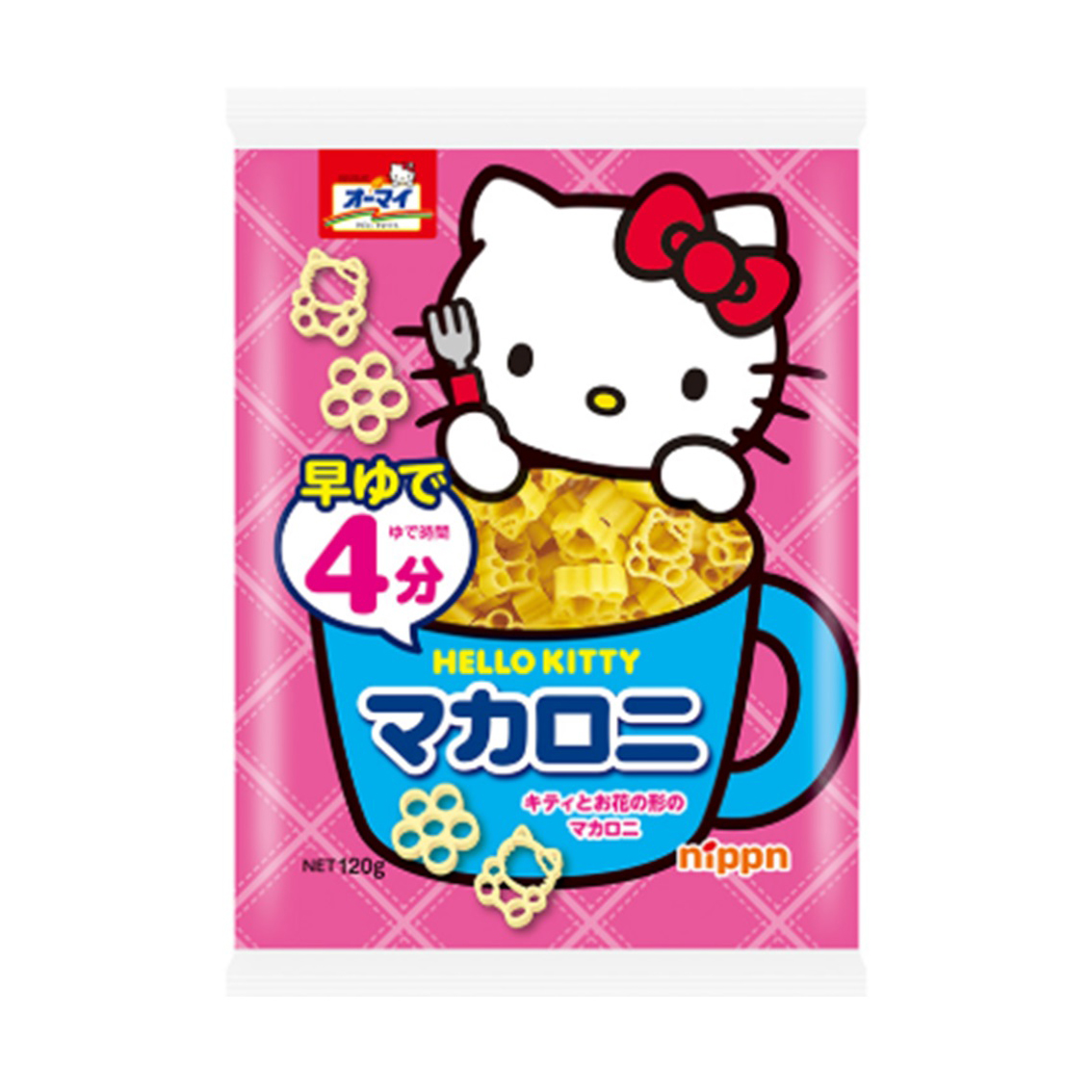 OOMAI HELLO KITTY MACARONI    16/4.22 OZ
