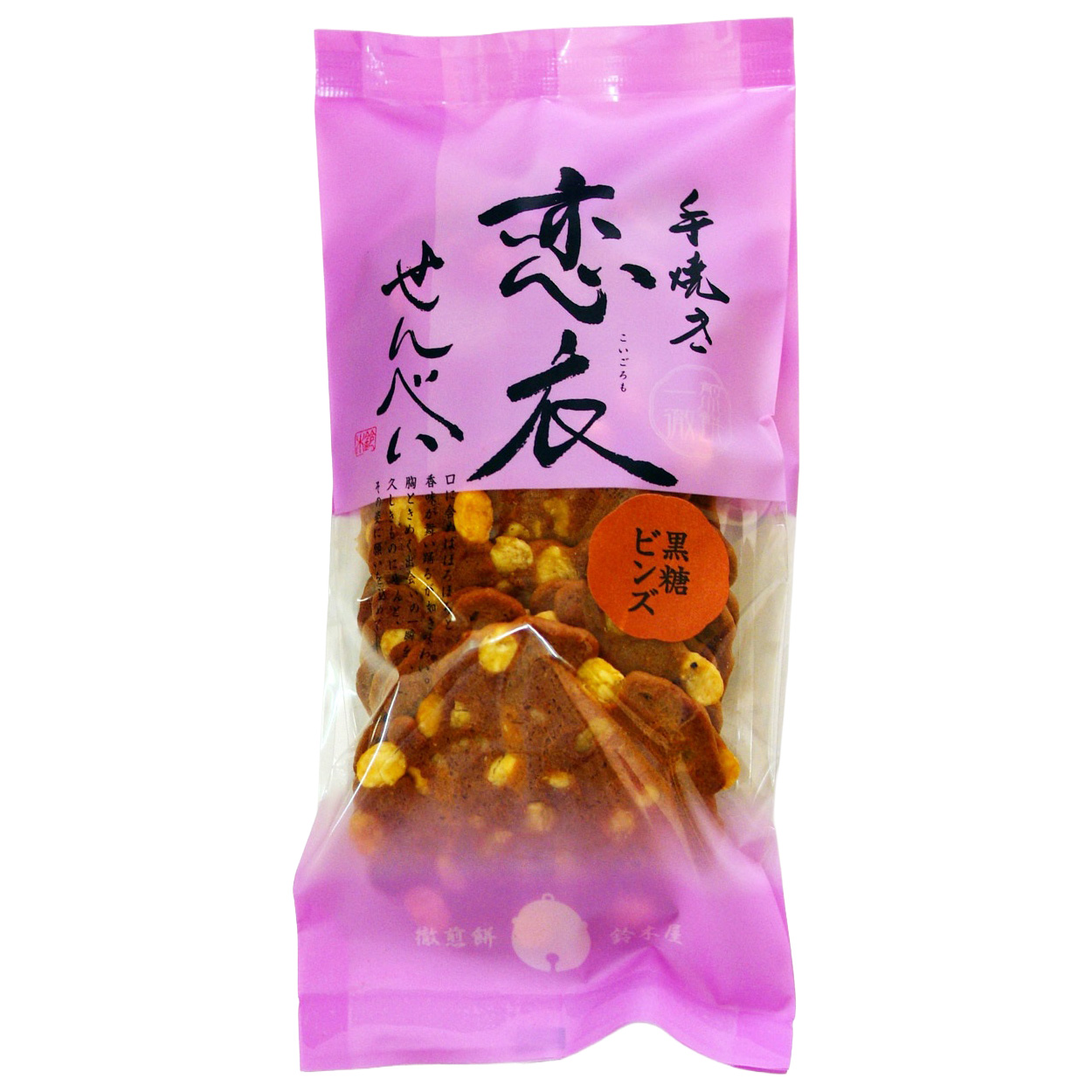 SUZUKIYA KOIGOROMO SENBEI KOKUTO BROWN SUGAR BEANS 8P 12/1.76 OZ