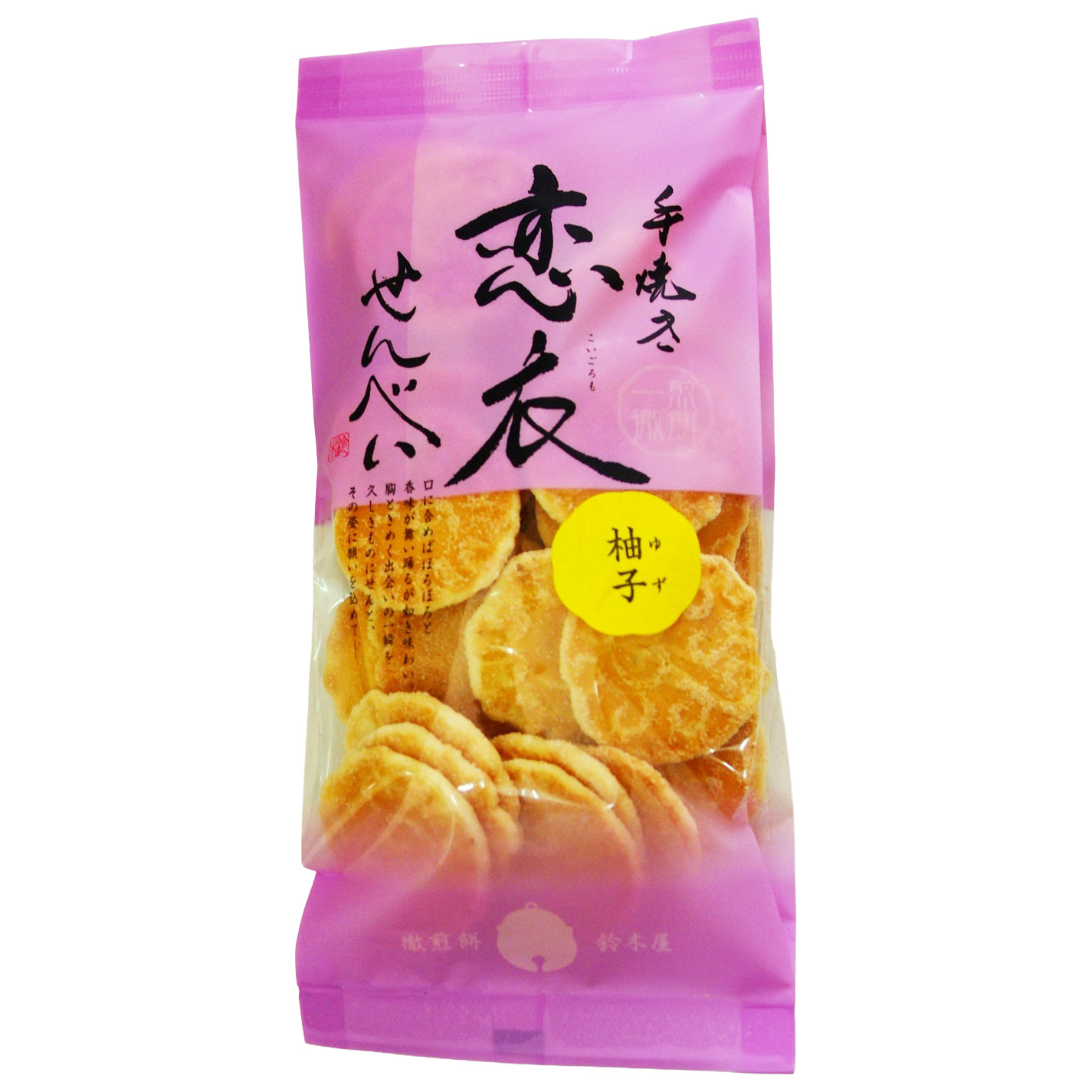 SUZUKIYA KOIGOROMO SENBEI YUZU 12/1.76 OZ