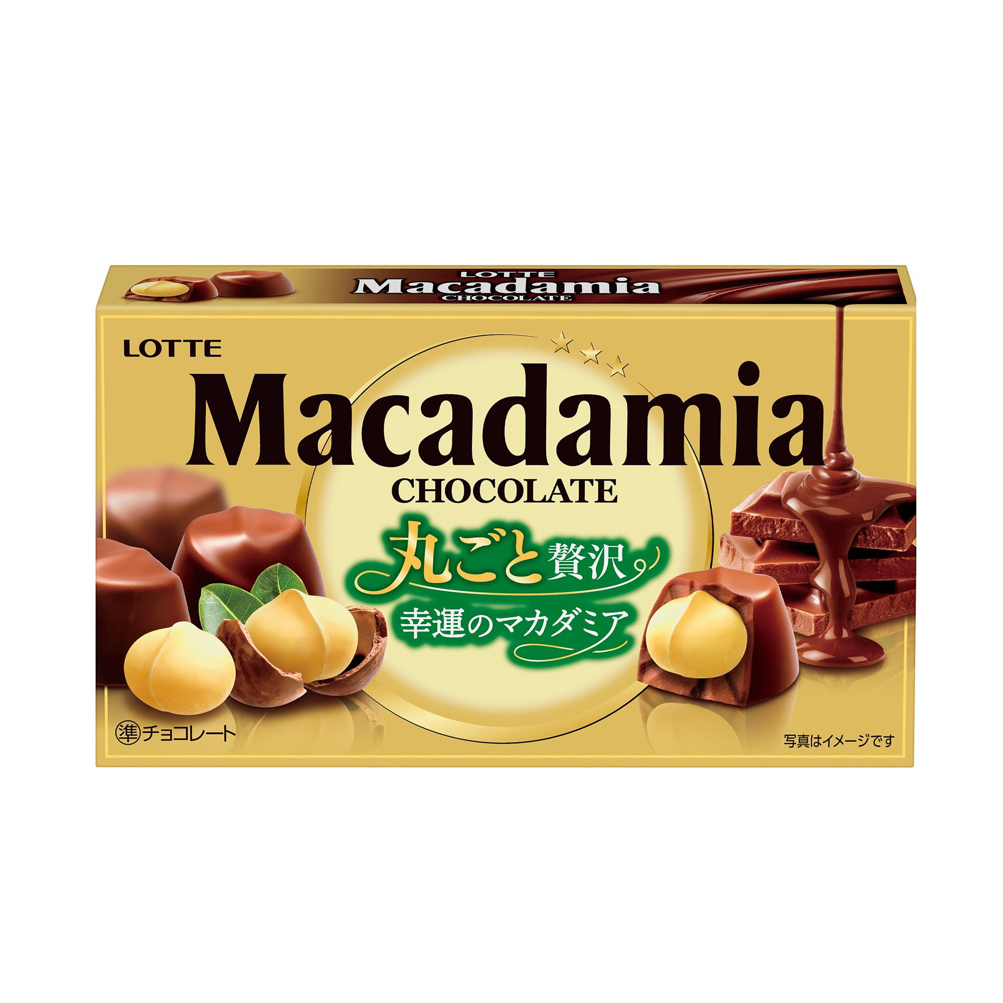 LOTTE MACADAMIA CHOCOLATE 9P 8/10/2.38 Z