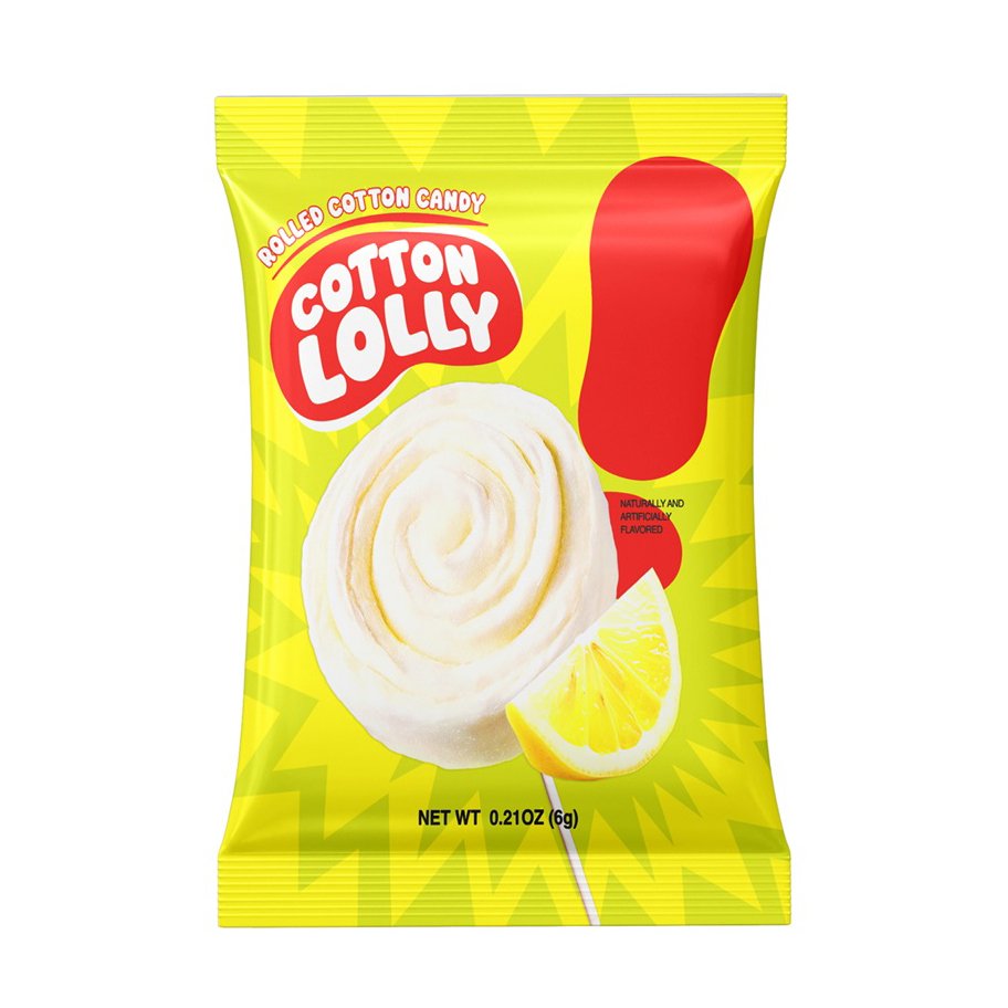 SNAX COTTON LOLLY LEMON SOUR       10/0.21 OZ