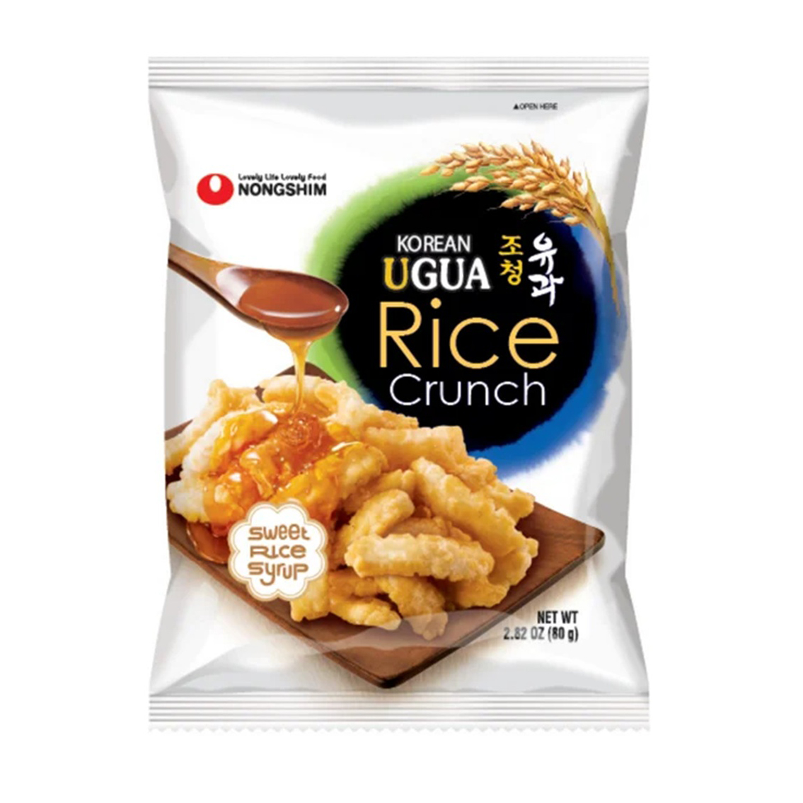 NONG SHIM UGUA RICE CRUNCH SNACK    20/2.82 OZ