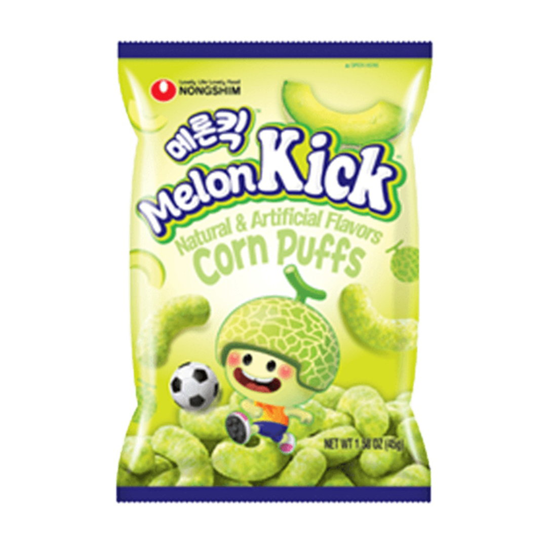 NONG SHIM MELON KICK CORN PUFFS     20/1.58 OZ