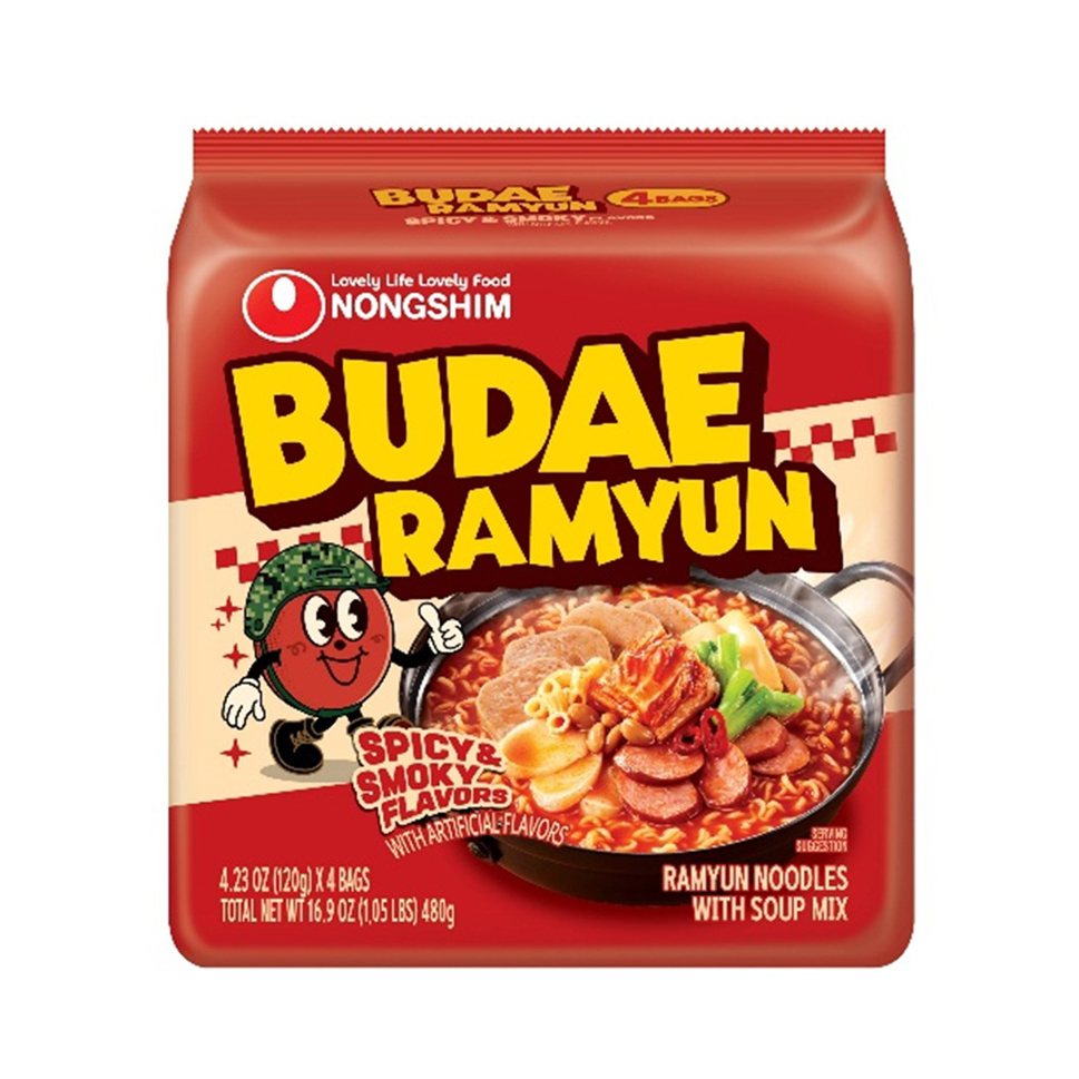 NONGSHIM BUDAE RAMYUN 4P           4/16.90 OZ